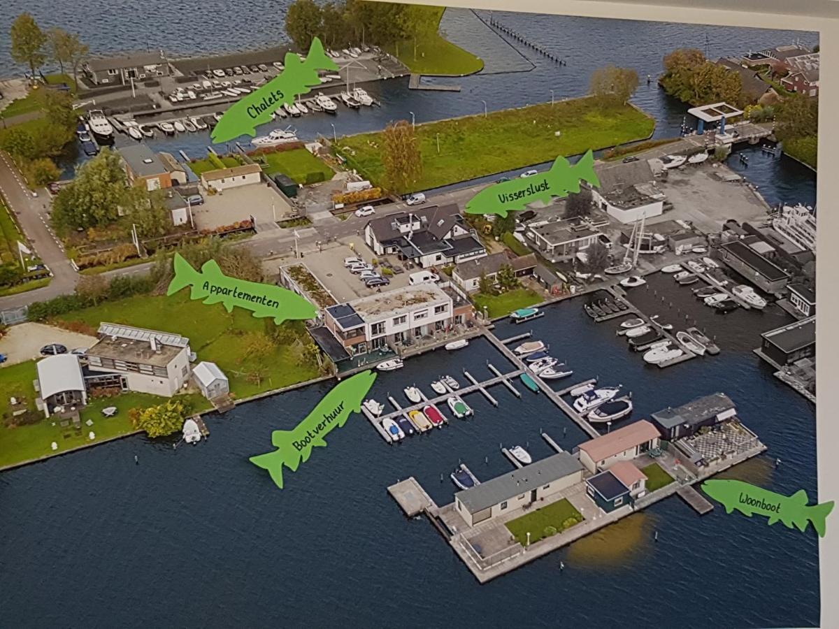 Visserslust - Woonboten & Appartementen Vinkeveen Esterno foto
